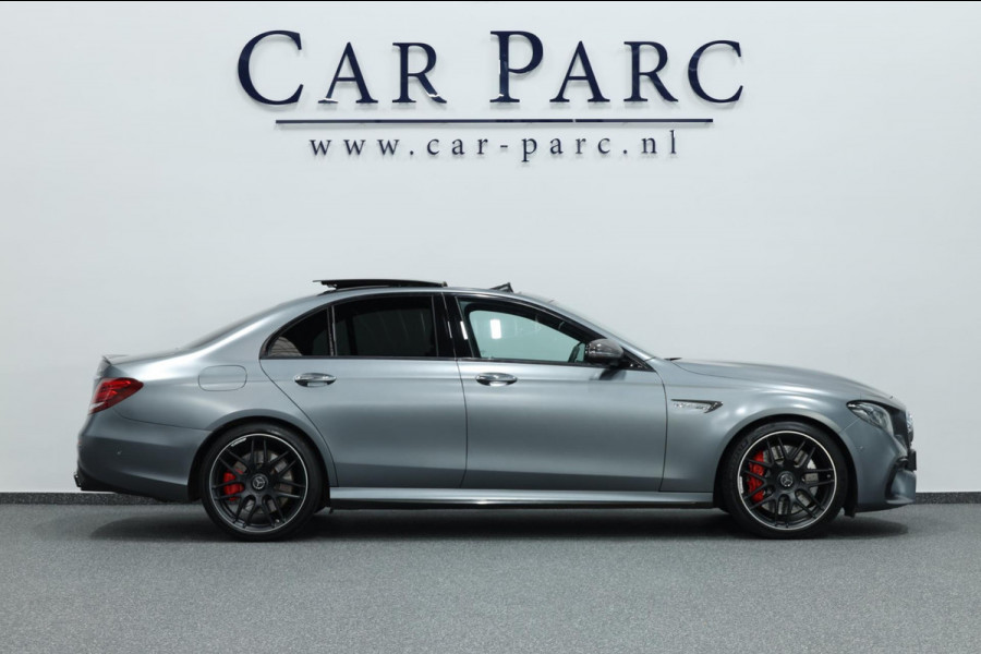 Mercedes-Benz E-Klasse AMG 63 S 4MATIC+ 612+PK MATT/MASSAGE/VIRTUAL/SFEER/LUCHT/PANO/360/ACC/ECC/12 MDN GARANTIE!