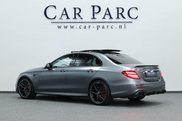 Mercedes-Benz E-Klasse AMG 63 S 4MATIC+ 612+PK MATT/MASSAGE/VIRTUAL/SFEER/LUCHT/PANO/360/ACC/ECC/12 MDN GARANTIE!