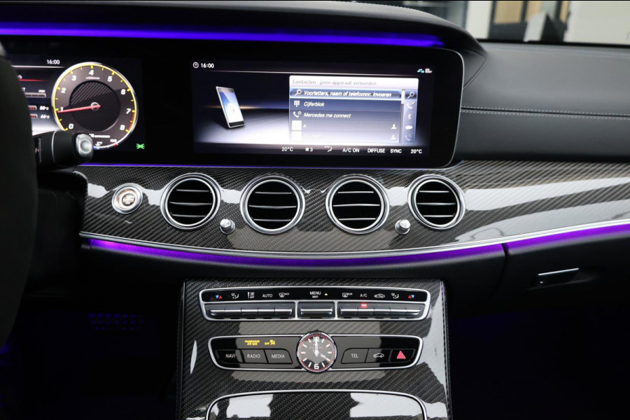 Mercedes-Benz E-Klasse AMG 63 S 4MATIC+ 612+PK MATT/MASSAGE/VIRTUAL/SFEER/LUCHT/PANO/360/ACC/ECC/12 MDN GARANTIE!