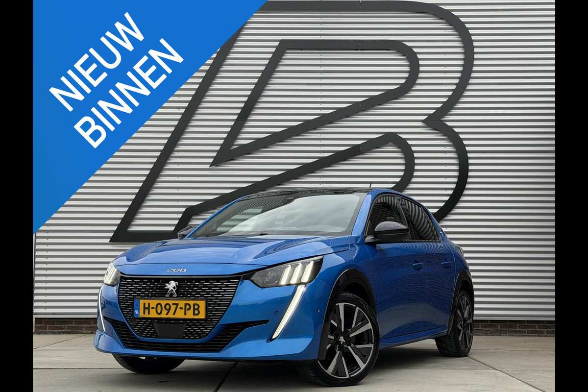 Peugeot 208 1.2 PureTech GT-Line Navi|Pano|Leder|Camera|Carplay|Cruise|D-riem v.v. in 2024|Clima|N.A.P|Stoelverwarming|Nieuwe APK bij Aflevering|2e Eigenaar