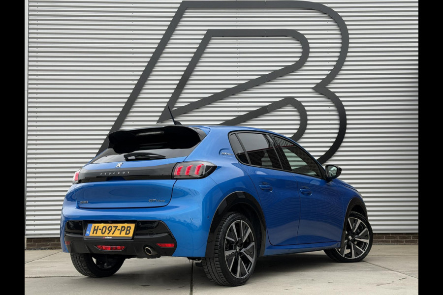 Peugeot 208 1.2 PureTech GT-Line Navi|Pano|Leder|Camera|Carplay|Cruise|D-riem v.v. in 2024|Clima|N.A.P|Stoelverwarming|Nieuwe APK bij Aflevering|2e Eigenaar
