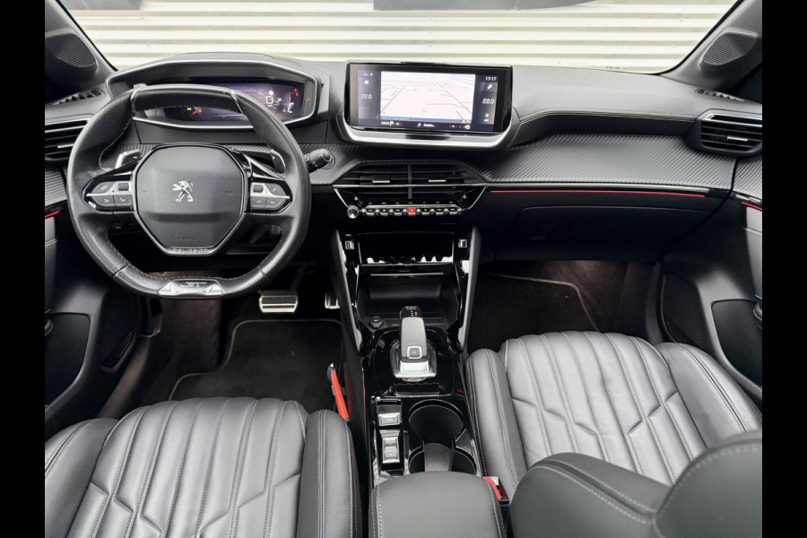 Peugeot 208 1.2 PureTech GT-Line Navi|Pano|Leder|Camera|Carplay|Cruise|D-riem v.v. in 2024|Clima|N.A.P|Stoelverwarming|Nieuwe APK bij Aflevering|2e Eigenaar