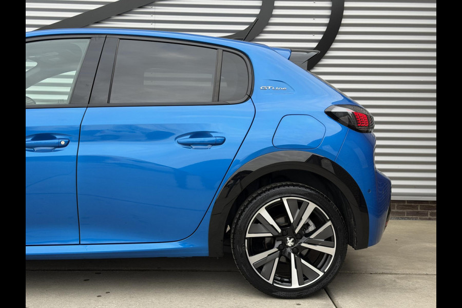 Peugeot 208 1.2 PureTech GT-Line Navi|Pano|Leder|Camera|Carplay|Cruise|D-riem v.v. in 2024|Clima|N.A.P|Stoelverwarming|Nieuwe APK bij Aflevering|2e Eigenaar