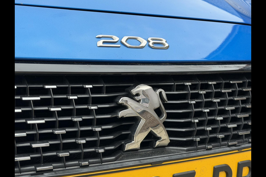 Peugeot 208 1.2 PureTech GT-Line Navi|Pano|Leder|Camera|Carplay|Cruise|D-riem v.v. in 2024|Clima|N.A.P|Stoelverwarming|Nieuwe APK bij Aflevering|2e Eigenaar