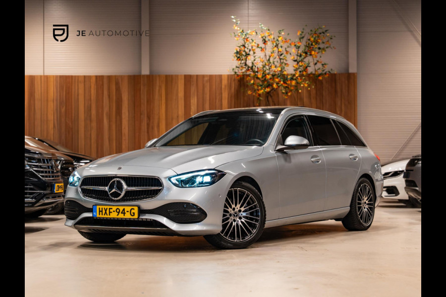 Mercedes-Benz C-Klasse Estate 180 Business Line, Pano, Apple Carplay, Ambiënte Light, Private Glas, Cam, PDC, 18"Velg, Onderhoud