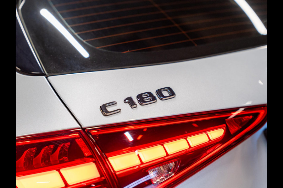 Mercedes-Benz C-Klasse Estate 180 Business Line, Pano, Apple Carplay, Ambiënte Light, Private Glas, Cam, PDC, 18"Velg, Onderhoud