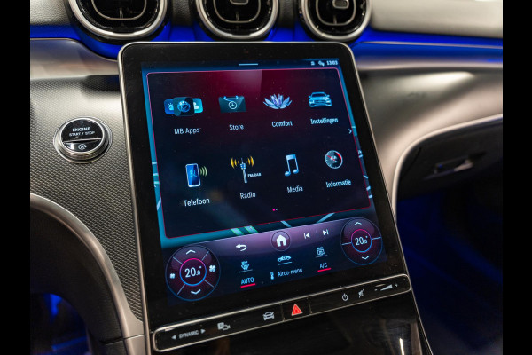 Mercedes-Benz C-Klasse Estate 180 Business Line, Pano, Apple Carplay, Ambiënte Light, Private Glas, Cam, PDC, 18"Velg, Onderhoud