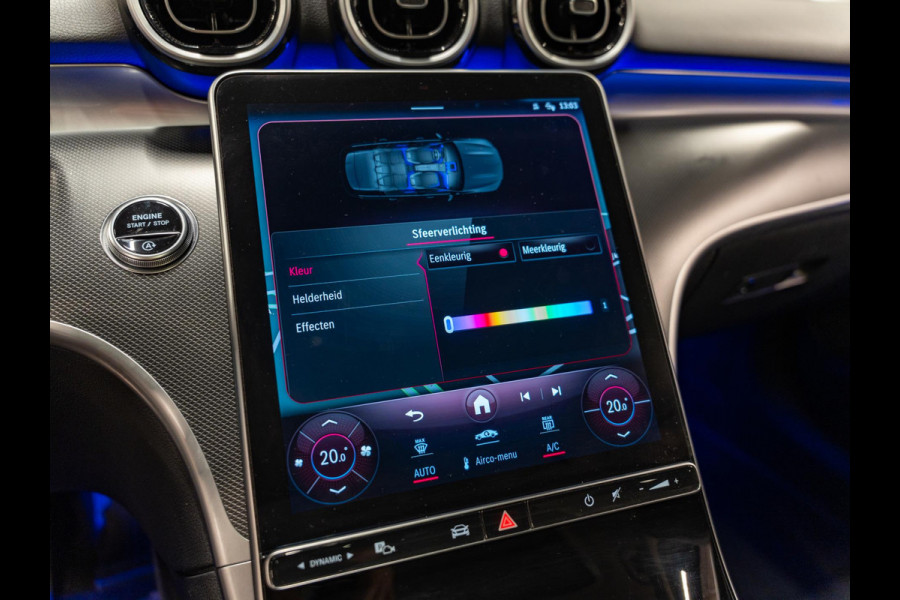 Mercedes-Benz C-Klasse Estate 180 Business Line, Pano, Apple Carplay, Ambiënte Light, Private Glas, Cam, PDC, 18"Velg, Onderhoud