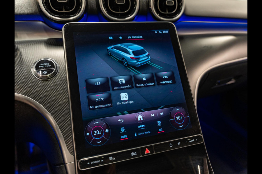 Mercedes-Benz C-Klasse Estate 180 Business Line, Pano, Apple Carplay, Ambiënte Light, Private Glas, Cam, PDC, 18"Velg, Onderhoud