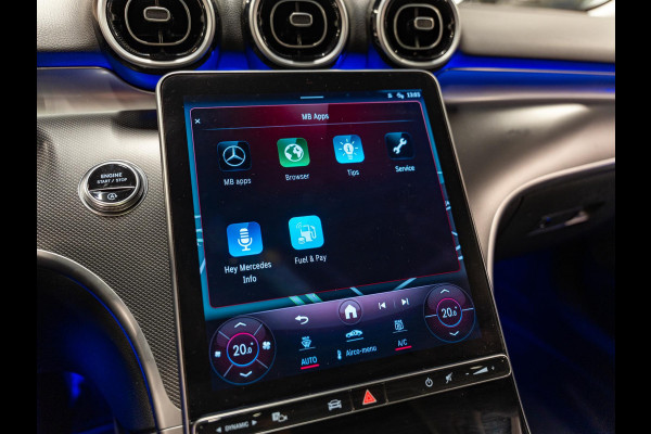 Mercedes-Benz C-Klasse Estate 180 Business Line, Pano, Apple Carplay, Ambiënte Light, Private Glas, Cam, PDC, 18"Velg, Onderhoud