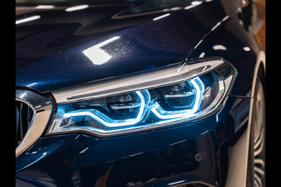 BMW 5 Serie Touring 520i High Executive M Pakket, Pano, Virtual Cockpit, Leder, 19"M Sport Velgen, Prive Glas, Volledig Onderhoud