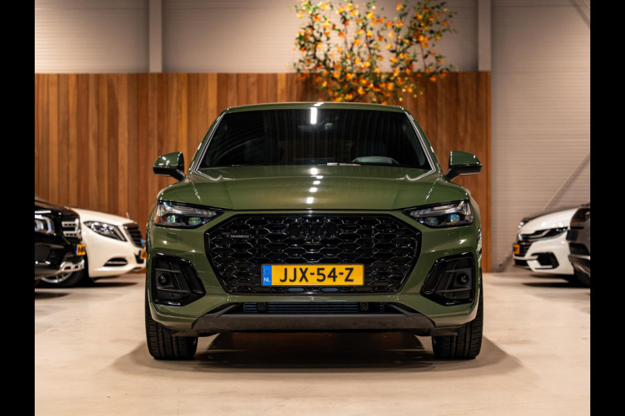 Audi Q5 Sportback 50 TFSI e S-Line Competition, Matrix Led, B&O, Luchtvering, Black Optik, Hud, ACC, 360 Cam, Volledig Onderhouden