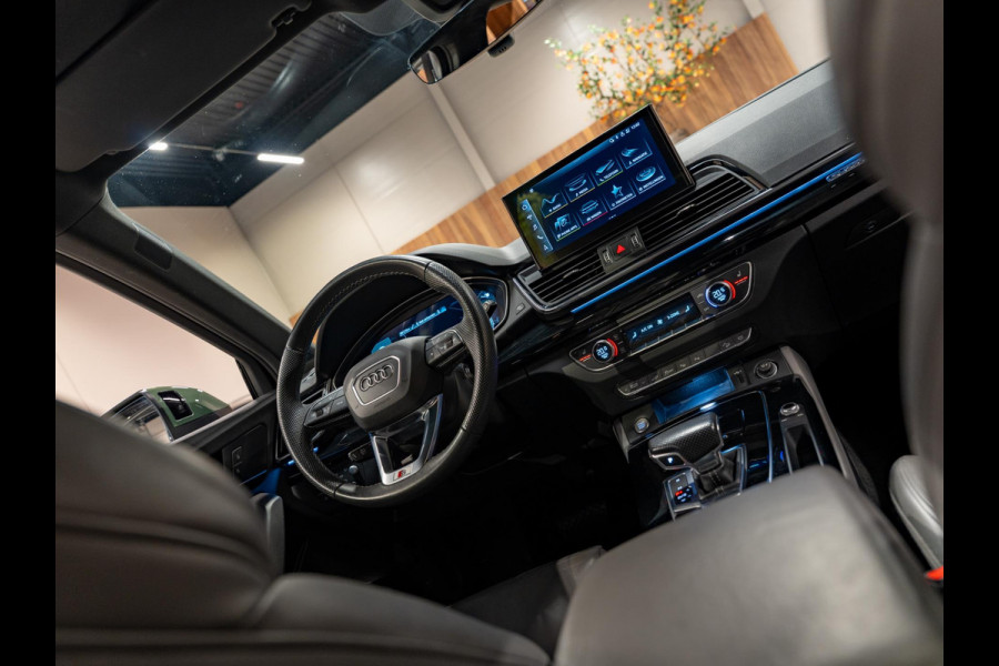 Audi Q5 Sportback 50 TFSI e S-Line Competition, Matrix Led, B&O, Luchtvering, Black Optik, Hud, ACC, 360 Cam, Volledig Onderhouden