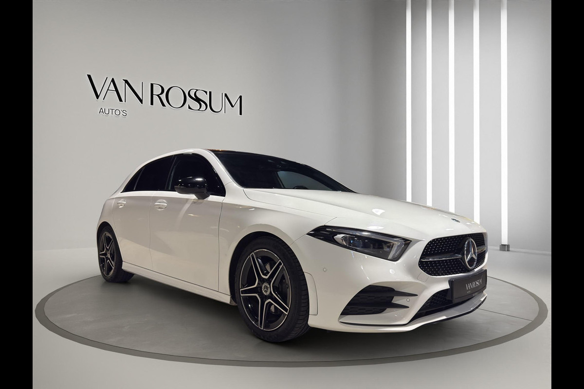 Mercedes-Benz A-Klasse 220 Premium Plus AMG | Sfeer | 18"| Camera | Stoelverw | Parkeersensors | Burmester | Matrix |