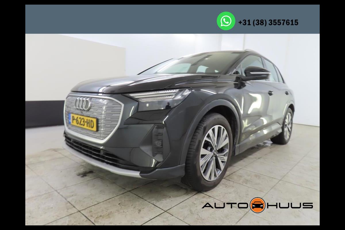 Audi Q4 e-tron Aut. 40 Advanced Edition 77 kWh | SoH 97% | Trekhaak | Leder Sport | Stoelverwarming |