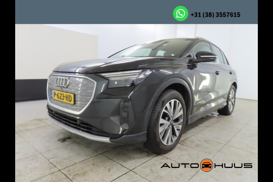 Audi Q4 e-tron Aut. 40 Advanced Edition 77 kWh | SoH 97% | Trekhaak | Leder Sport | Stoelverwarming |