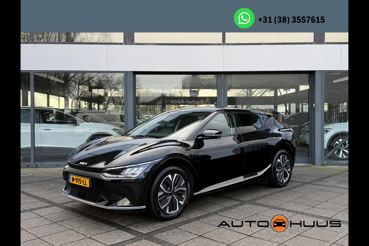 Kia Ev6 Aut. Plus 77.4 kWh | SoH 100% | Navi | Trekhaak | Leder | Camera |