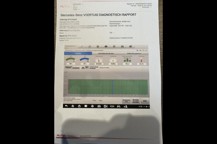 Mercedes-Benz EQA 250 Business Solution AMG 67 kWh | SOH 97% | Panoramadak | Head-Up Display | 360 Camera | Sfeerverlichting | NL-Auto |