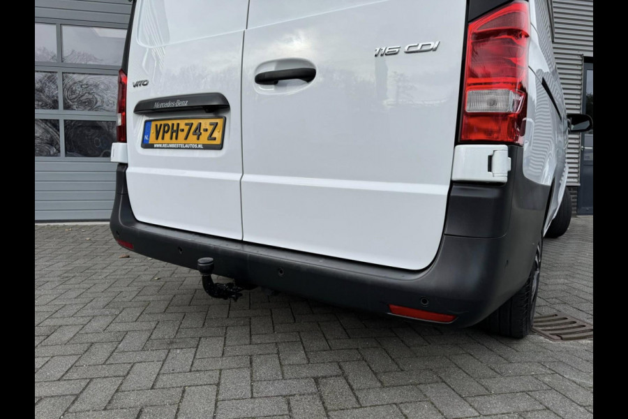 Mercedes-Benz Vito 116cdi Lang, Airco, Navigatie, Camera, Trekhaak, PDC.