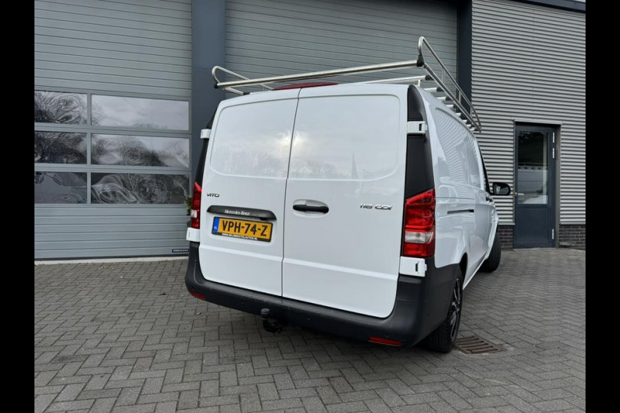Mercedes-Benz Vito 116cdi Lang, Airco, Navigatie, Camera, Trekhaak, PDC.