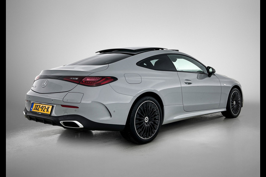 Mercedes-Benz CLE Coupé 300 e AMG Plug-In Hybride AMG | Night Pakket | Panorama Schuif-Kanteldak | Digital Licht | Burmester® | Stuur en Stoelverwarming. Inclusief 24 maanden MB Certified garantie voor Europa.