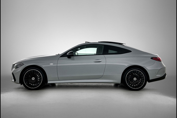 Mercedes-Benz CLE Coupé 300 e AMG Plug-In Hybride AMG | Night Pakket | Panorama Schuif-Kanteldak | Digital Licht | Burmester® | Stuur en Stoelverwarming. Inclusief 24 maanden MB Certified garantie voor Europa.