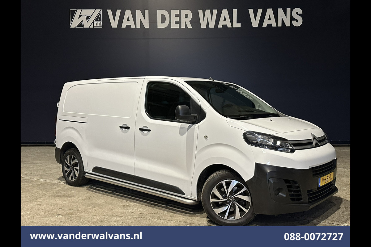 Citroën Jumpy 2.0 BlueHDI 123pk L2H1 Euro6 Airco | 2500kg Trekhaak | LM velgen | Sidebars | Parkeersensoren | Cruisecontrol Bijrijdersbank