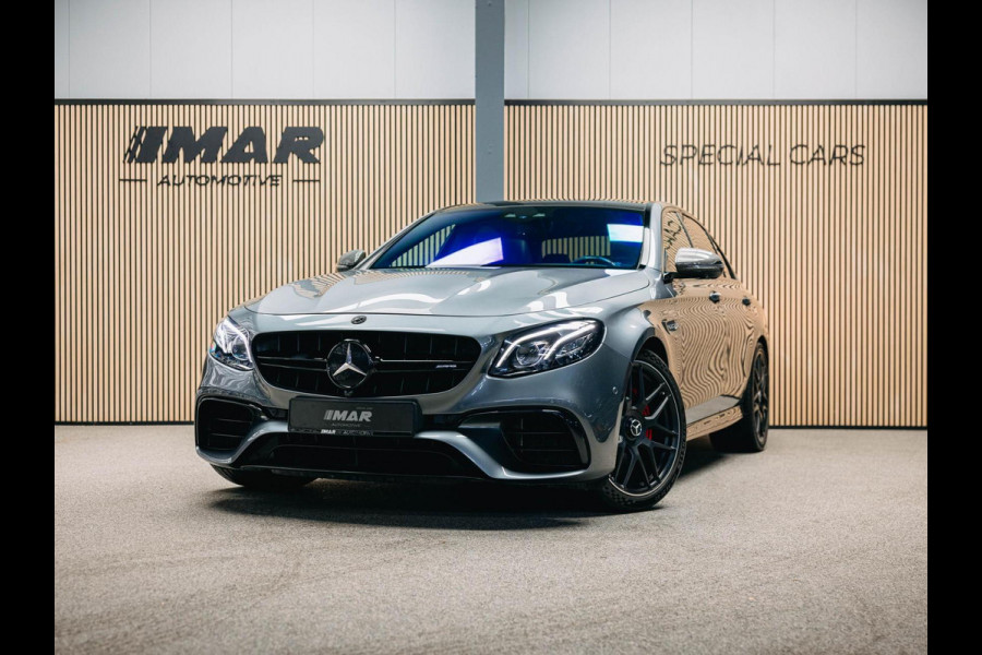Mercedes-Benz E-Klasse E63s AMG 4MATIC Premium Plus | Burmester 3D | Carbon interieur en exterieur| Dealer onderhouden | Sportuitlaat | 360 Camera | Head-Up |