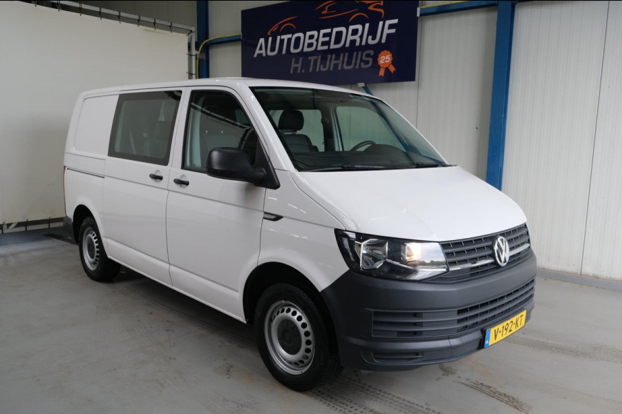 Volkswagen Transporter 2.0 TDI L1H1 DC - Airco, Cruise, Trekhaak.