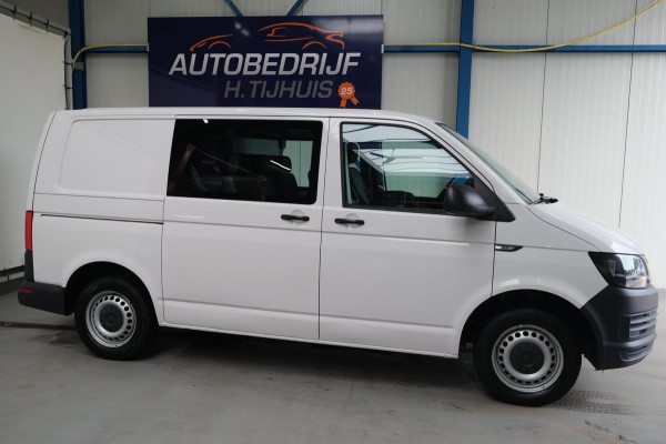 Volkswagen Transporter 2.0 TDI L1H1 DC - Airco, Cruise, Trekhaak.