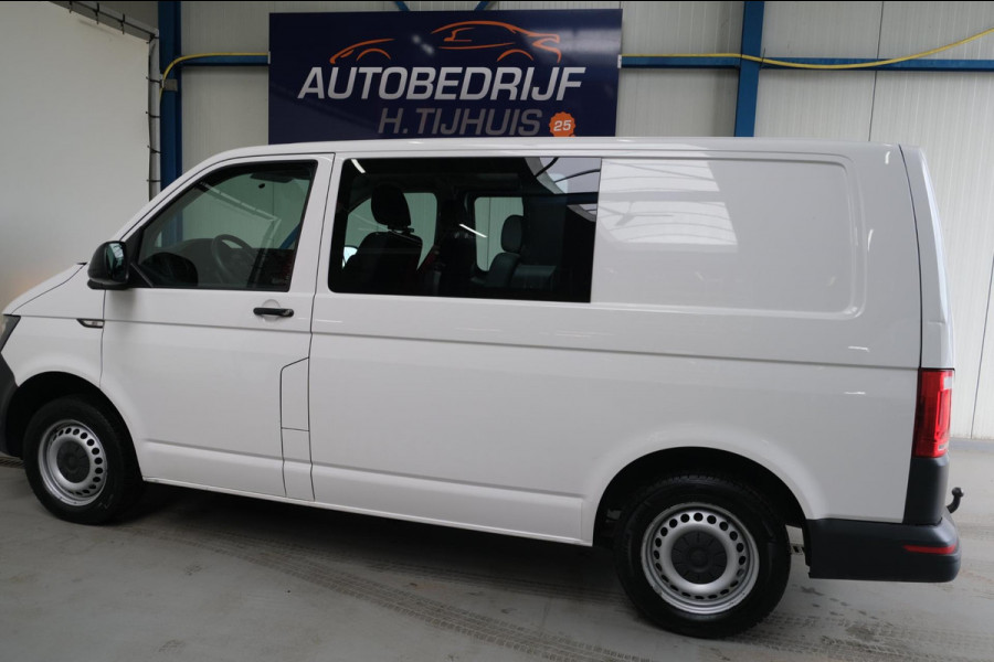 Volkswagen Transporter 2.0 TDI L1H1 DC - Airco, Cruise, Trekhaak.