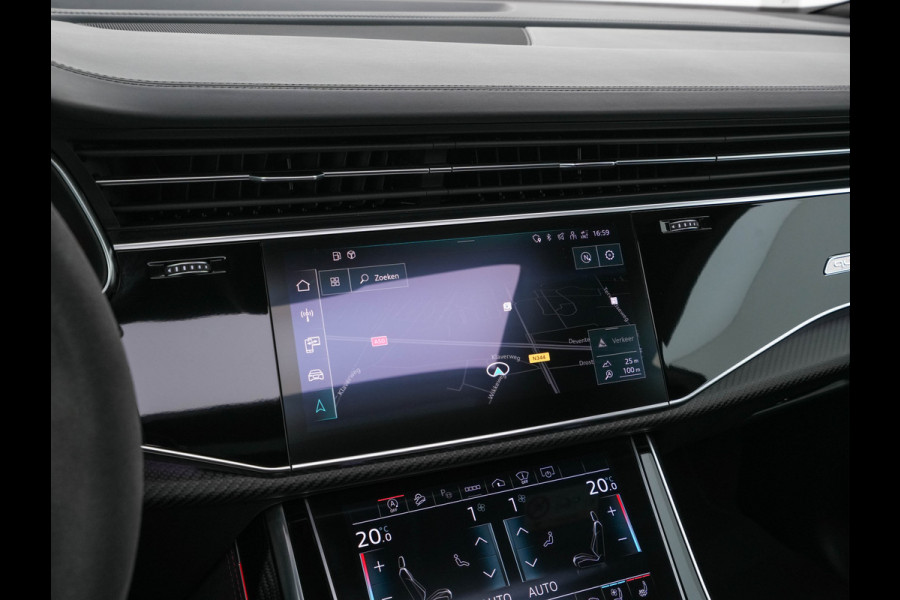 Audi RS Q8 4.0 TFSI Quattro * PANO | MILLTEK-EXHAUST | CERAMIC-BRAKES | CARBON-PACK | LEATHER | MEMORY-PACK | 4-WHEEL-STEERING | AIRSUSPENSION | BANG&OLUFSEN | ADAPTIVE-CRUISE | BLINDSPOT | TOPVIEW | SOFTCLOSE |  ....