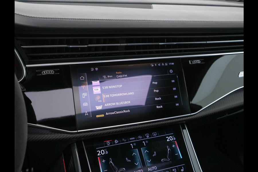 Audi RS Q8 4.0 TFSI Quattro * PANO | MILLTEK-EXHAUST | CERAMIC-BRAKES | CARBON-PACK | LEATHER | MEMORY-PACK | 4-WHEEL-STEERING | AIRSUSPENSION | BANG&OLUFSEN | ADAPTIVE-CRUISE | BLINDSPOT | TOPVIEW | SOFTCLOSE |  ....