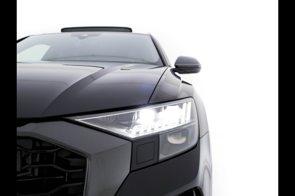Audi RS Q8 4.0 TFSI Quattro * PANO | MILLTEK-EXHAUST | CERAMIC-BRAKES | CARBON-PACK | LEATHER | MEMORY-PACK | 4-WHEEL-STEERING | AIRSUSPENSION | BANG&OLUFSEN | ADAPTIVE-CRUISE | BLINDSPOT | TOPVIEW | SOFTCLOSE |  ....