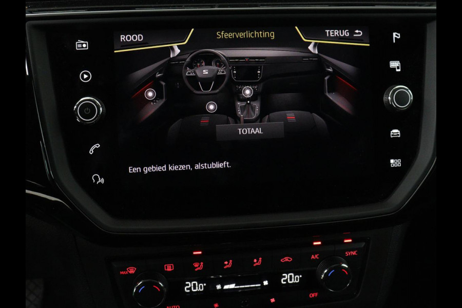 Seat Ibiza 1.5 TSI FR EVO Intens | Panoramadak | Adaptive cruise | Camera | Carplay | Full LED | 18'' | Climate control | Navigatie