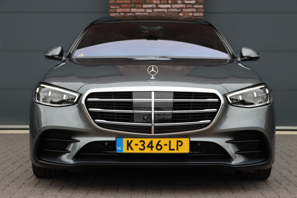 Mercedes-Benz S-Klasse 500 4MATIC Lang AMG Line Aut9 | Airmatic | Achterasbesturing | Distronic+ | Massage | Stoelventilatie | Burmester | Memory | Digital Light | HUD | Soft-Close |