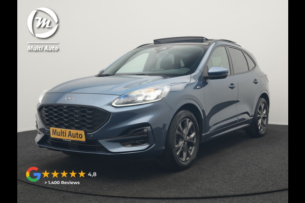 Ford Kuga 1.5 EcoBoost ST-Line X 150pk Dealer O.H. 1800kg Trekgewicht | Panodak | Adaptive Cruise | 360 Camera | Bang & Olufsen | Alcantara Sportstoelen & Stuur Verwarmd | Apple Carplay | Keyless | Blis | Navigatie | DAB |