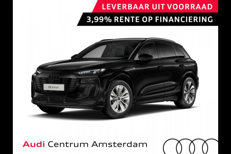 Audi Q6 e-tron S edition 83Kwh 252 PK SUV | Tech pakket pro | Adaptive luchtvering | Glazen panoramadak | Privacy glas |