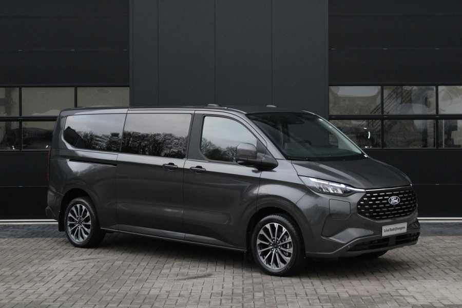 Ford Tourneo Custom 340 2.5 PHEV L2H1 Titanium X 232pk - 2x Schuif - ACC - 360 camera - Leder - Prijs excl. BTW - Rijklaar