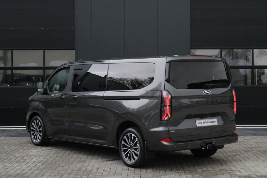 Ford Tourneo Custom 340 2.5 PHEV L2H1 Titanium X 232pk - 2x Schuif - ACC - 360 camera - Leder - Prijs excl. BTW - Rijklaar