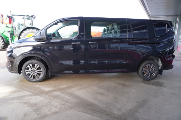 Ford Transit Custom 320L 2.0 TDCI 150PK L2H1 Trend Dubbelcabine Schuifdeur L/R Nr. V136 | Airco | Cruise | Navi | Camera | 17"LM velgen