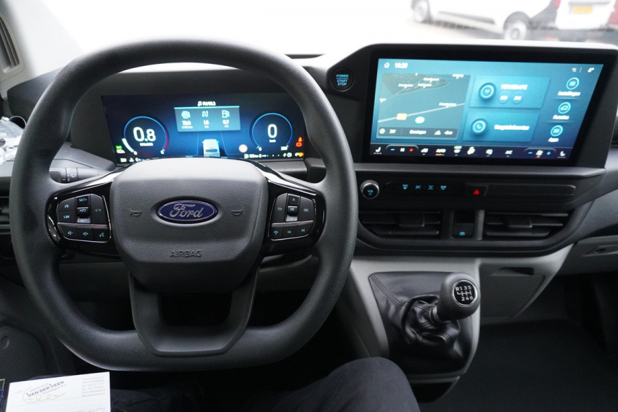 Ford Transit Custom 320L 2.0 TDCI 150PK L2H1 Trend Dubbelcabine Schuifdeur L/R Nr. V136 | Airco | Cruise | Navi | Camera | 17"LM velgen