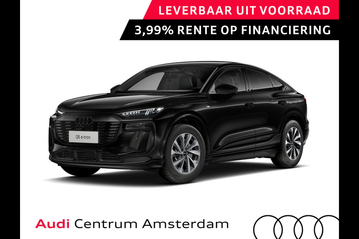 Audi Q6 Sportback e-tron Advanced edition 83Kwh 252 pk Sportback | Techniek pakket plus | Sportstoel voor leder | Optiek pakket zwart | Privacy glas |