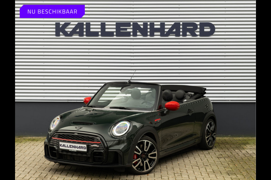 MINI Cabrio 2.0 John Cooper Works - Camera - Harman Kardon -Yours Leder - Head-Up - JCW