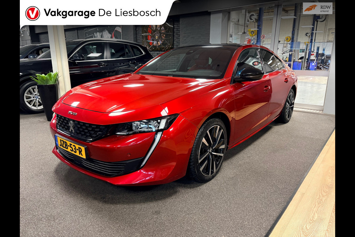 Peugeot 508 1.6 HYbrid GT 225pk Panorama-dak / Leder / Led / stoelmassage