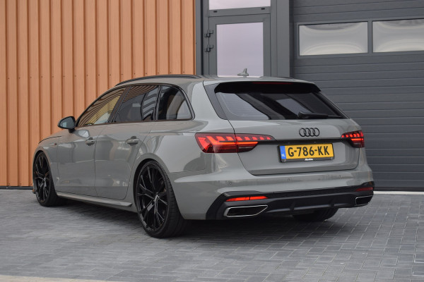 Audi A4 35 TFSI S-line | Quantum Grey | KW schroefset | Pano | Virtual | 19" | Trekhaak