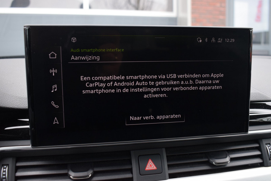 Audi A4 35 TFSI S-line | Quantum Grey | KW schroefset | Pano | Virtual | 19" | Trekhaak