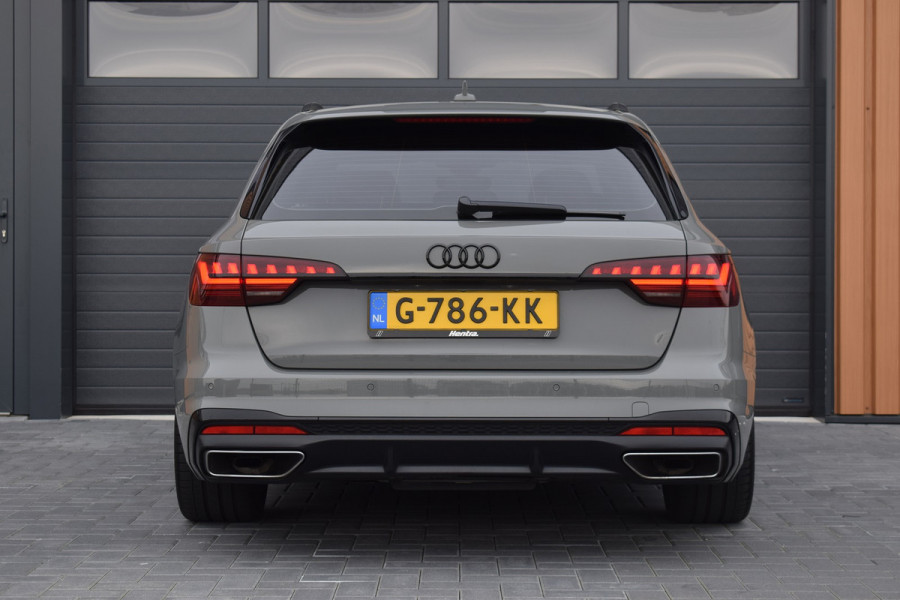 Audi A4 35 TFSI S-line | Quantum Grey | KW schroefset | Pano | Virtual | 19" | Trekhaak
