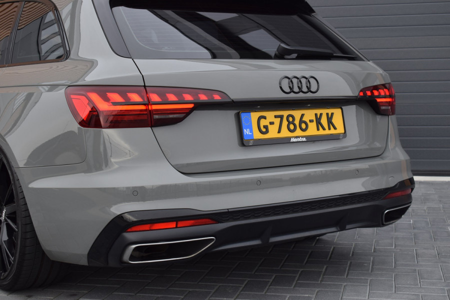 Audi A4 35 TFSI S-line | Quantum Grey | KW schroefset | Pano | Virtual | 19" | Trekhaak