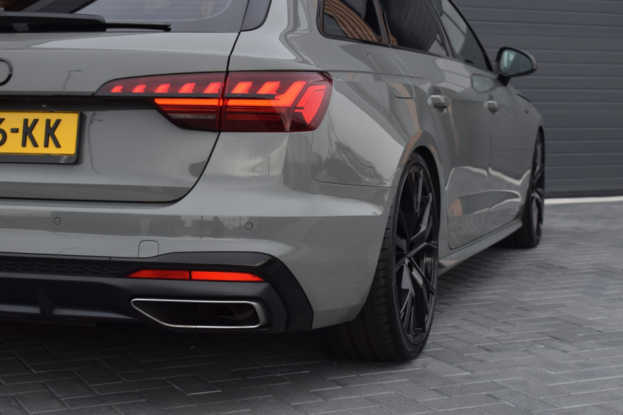 Audi A4 35 TFSI S-line | Quantum Grey | KW schroefset | Pano | Virtual | 19" | Trekhaak